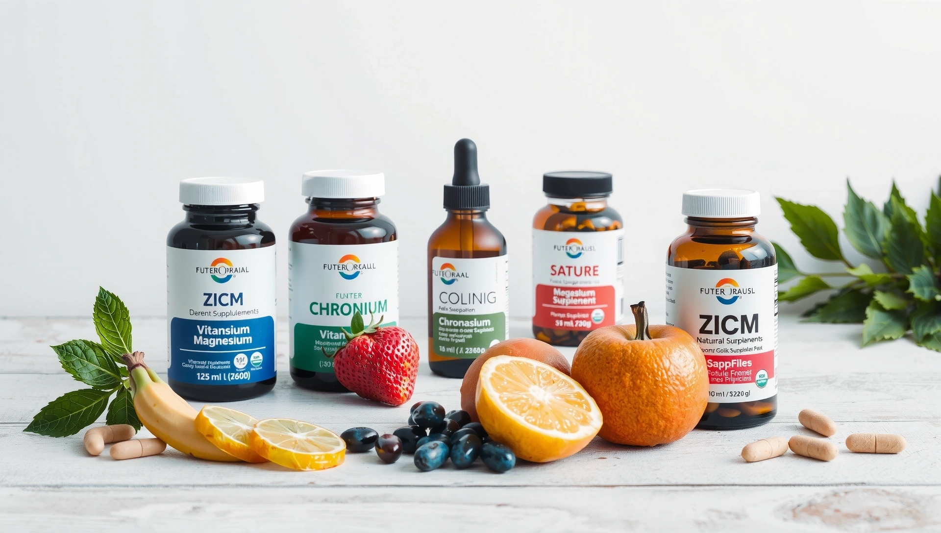 Natural supplements and healthy lifestyle